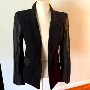 Black suit jacket